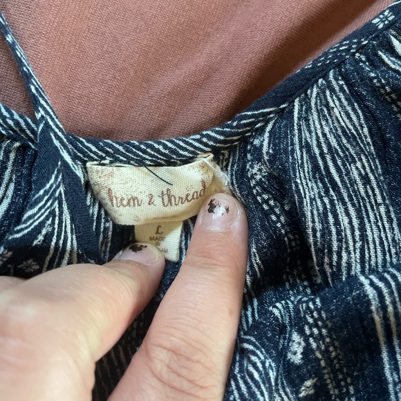 Romper! Super cute and flowy. Only worn a few times. - Picture 2 of 3